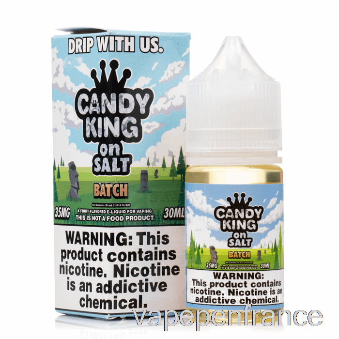 Lot - Candy King On Salt - Stylo Vape 30ml 35mg